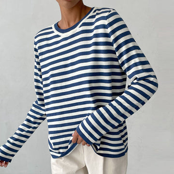Rhea - Elegant striped shirt
